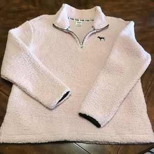 PINK Victoria Secret Sherpa Pullover